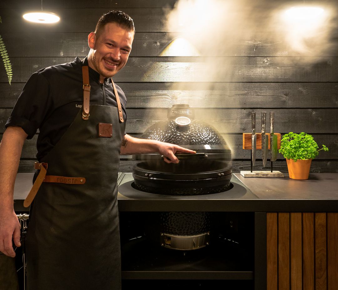 Roostr Buitenkeuken koken met Juan Lopez