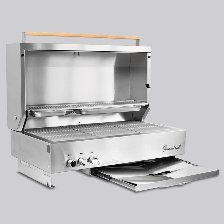 Flammkraft BLOCK D (Gen. 5) Inbouw-grill